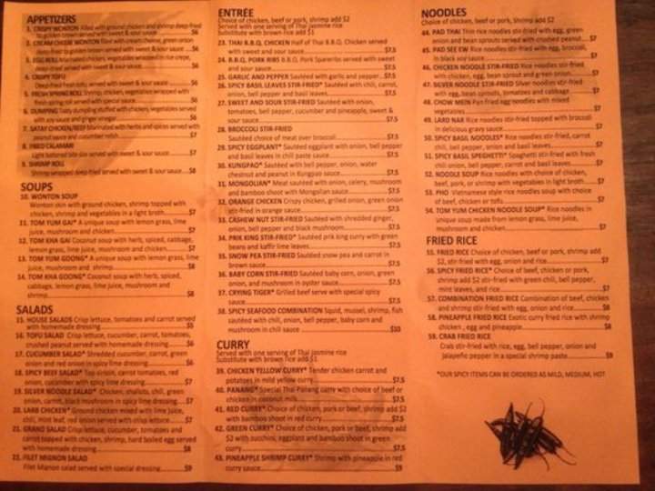 Chaing Mai - Los Alamitos, CA menu_pic