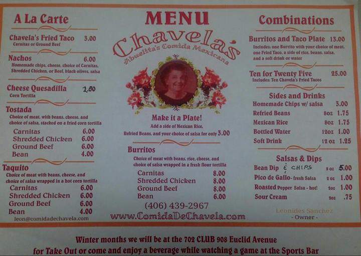 /380205151/Chavelas-Mexican-Food-Helena-MT - Helena, MT