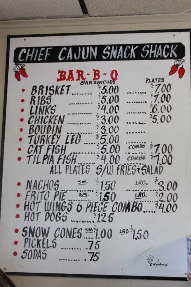 /380205435/Chiefs-Cajun-Snack-Shack-Menu-Houston-TX - Houston, TX