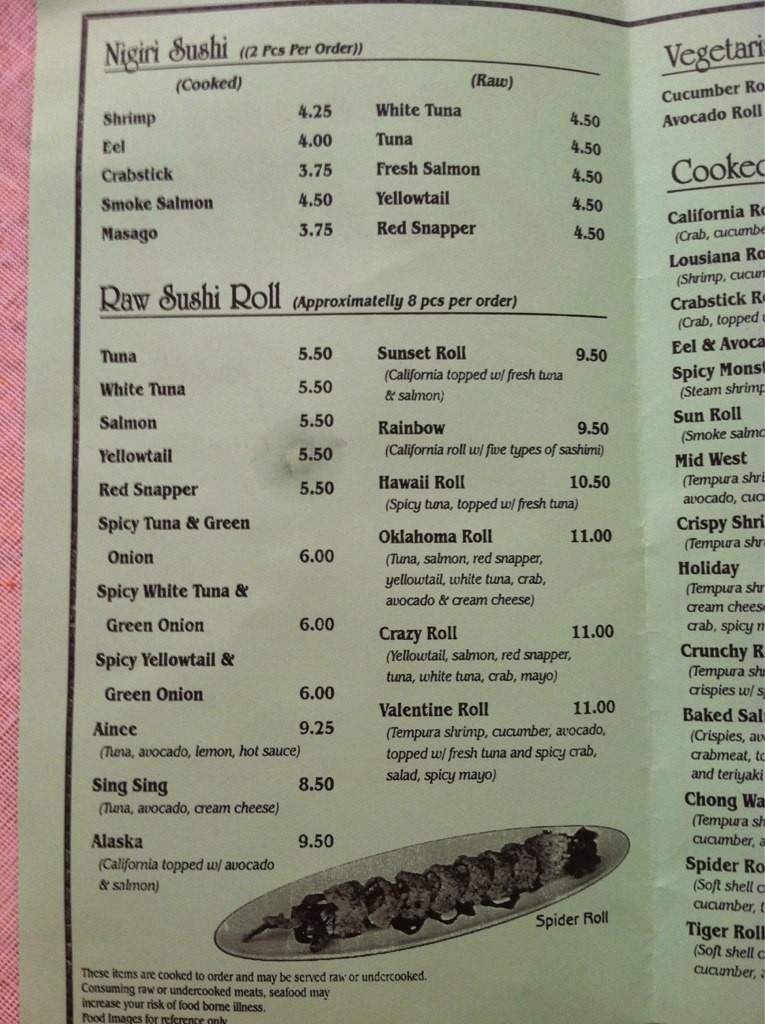 Chong Wah Bistro & Grill - Oklahoma City, OK menu_pic