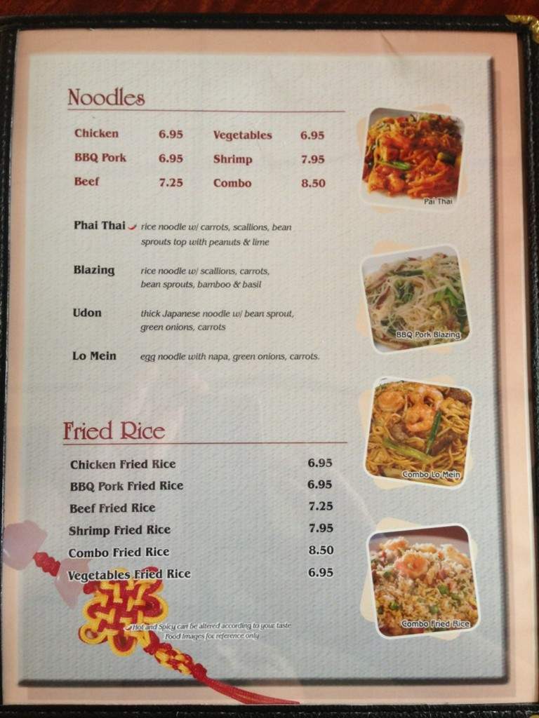 Chong Wah Bistro & Grill - Oklahoma City, OK menu_pic