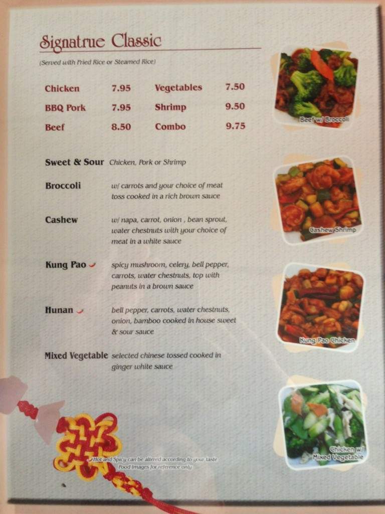 Chong Wah Bistro & Grill - Oklahoma City, OK menu_pic