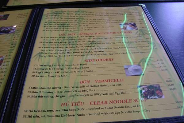 Com Tam Thien Huong - Westminster, CA menu_pic