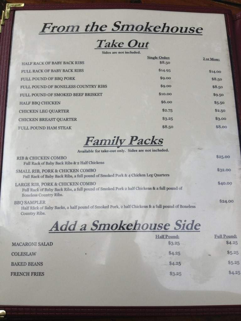 Cuz-n-Joe's Place - Conyngham, PA menu_pic