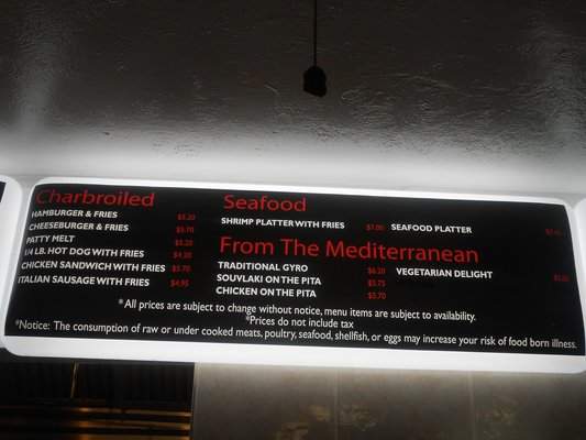 Dino's Subs and Pizza - Holiday, FL menu_pic