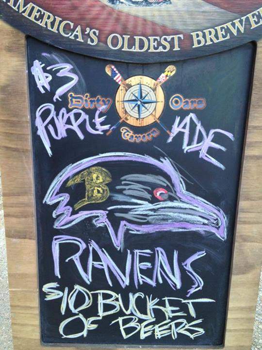 Dirty Oars Tavern - Baltimore, MD menu_pic