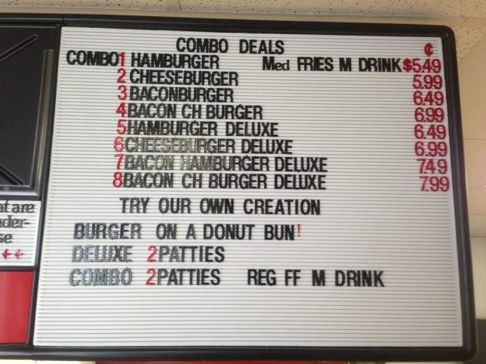 DK Donuts & Burgers - Oxford Charter Township, MI menu_pic