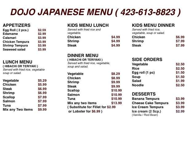 /380207929/DOJO-Japanese-Restaurant-Newport-TN - Newport, TN