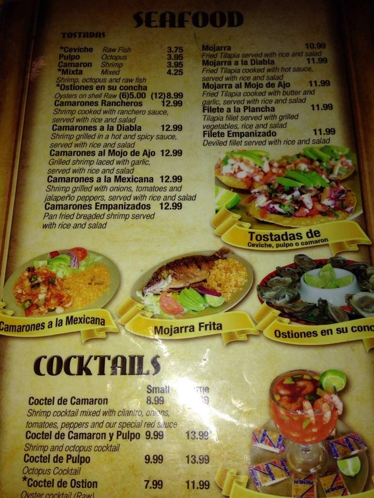 Don Jose - Lawrenceville, GA menu_pic