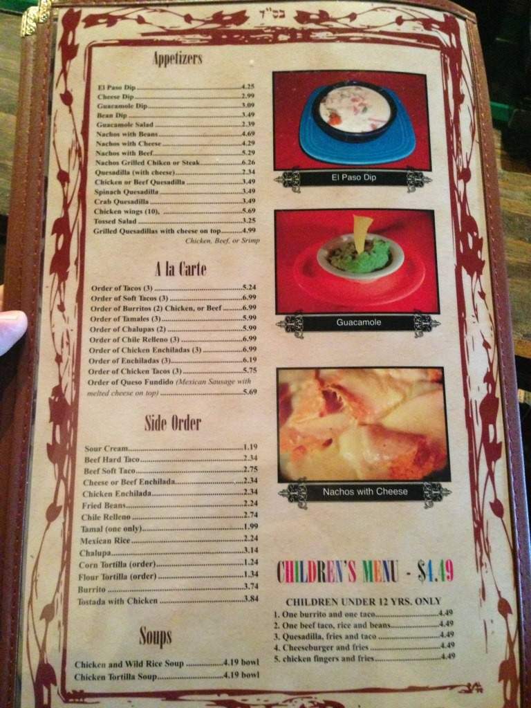Don Patron Mexican Grill - Williamsport, PA menu_pic