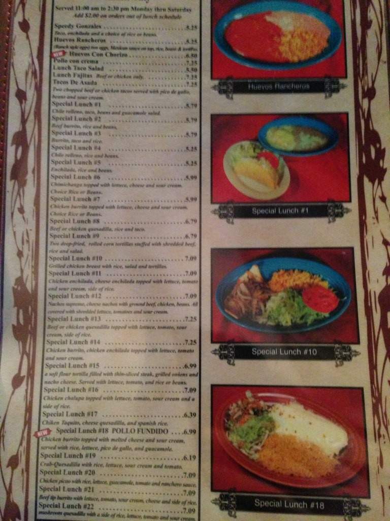 Don Patron Mexican Grill - Williamsport, PA menu_pic