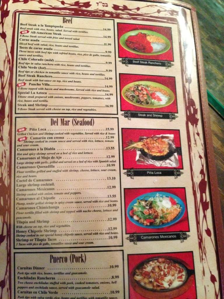 Don Patron Mexican Grill - Williamsport, PA menu_pic