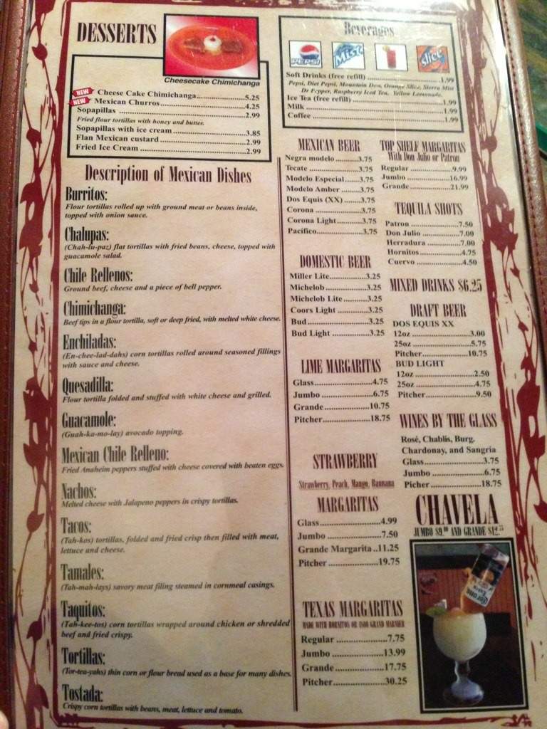 Don Patron Mexican Grill - Williamsport, PA menu_pic