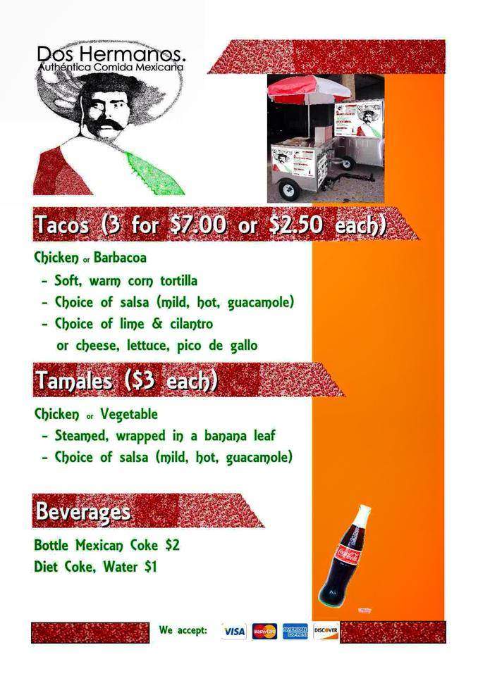 Dos Hermanos - Columbus, OH menu_pic