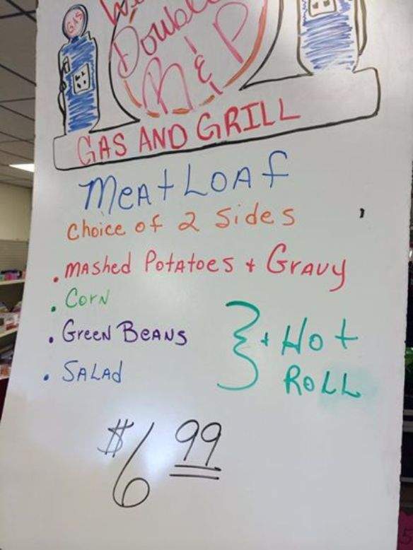 Double R and P Gas & Grill - Westville, OK menu_pic