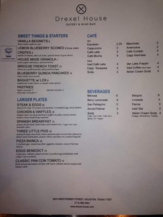 /380208262/Drexel-House-Menu-Houston-TX - Houston, TX