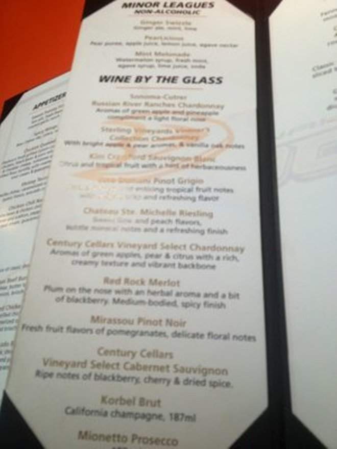 Ducks Breakaway Grille - Santa Ana, CA menu_pic