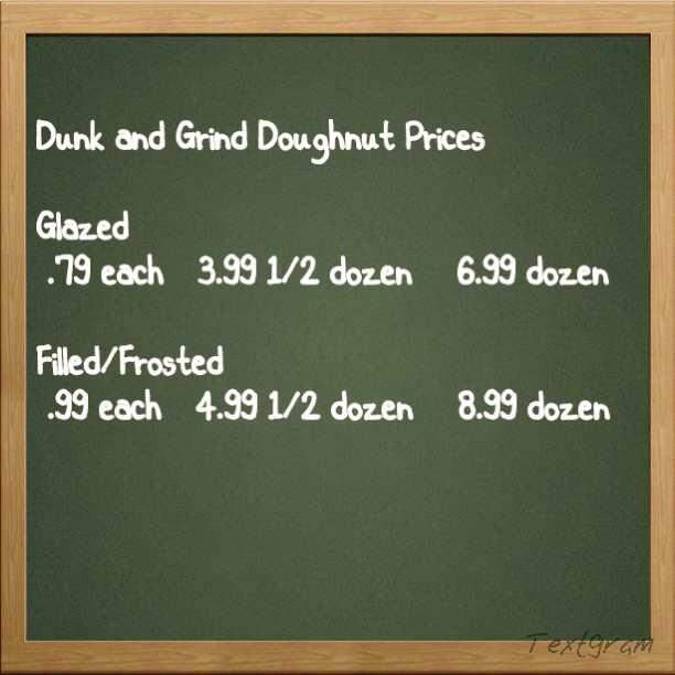 Dunk and Grind - Newland, NC menu_pic
