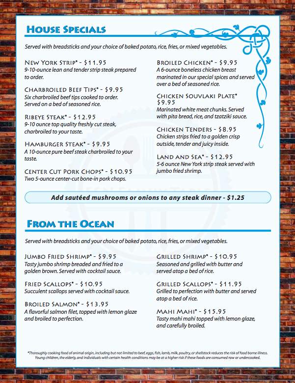 E&N Family Table Restaurant - Las Vegas, NV menu_pic