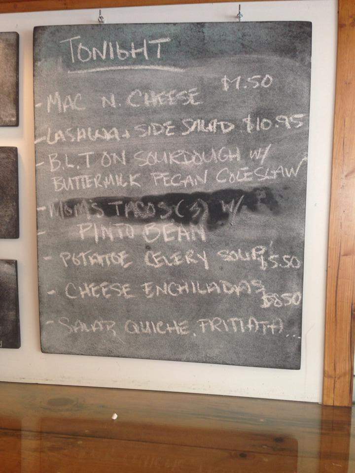 East Side Bake Shop - Mammoth Lakes, CA menu_pic