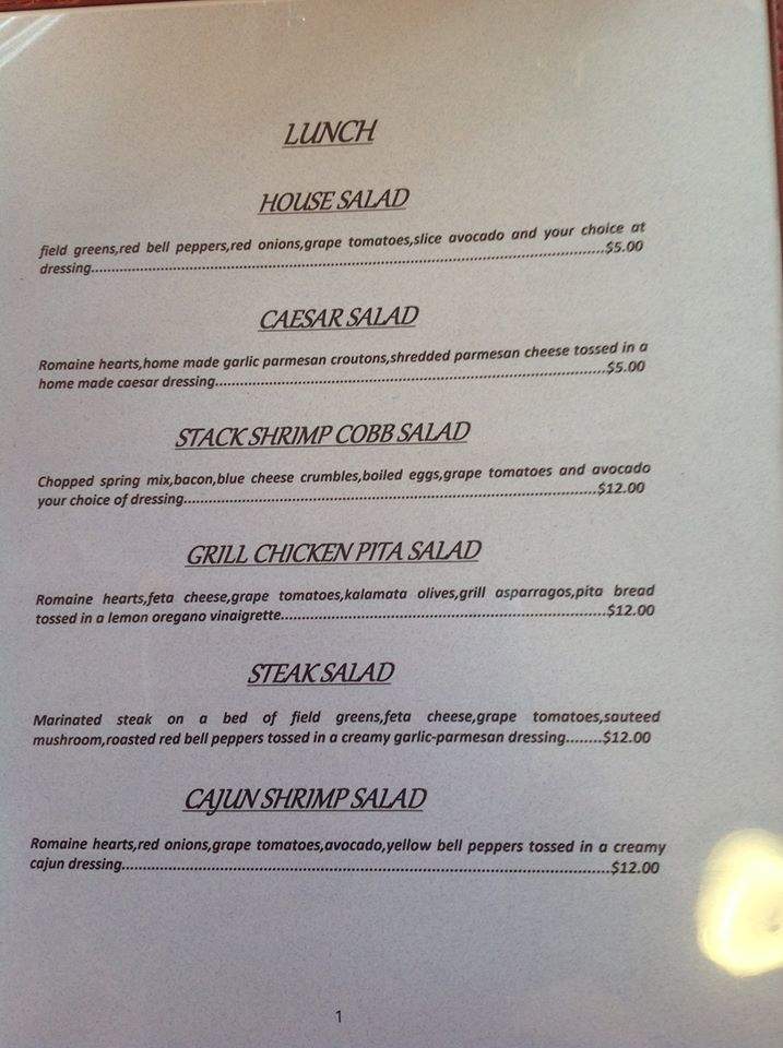 El Dorado Bistro Restaurant - Espanola, NM menu_pic