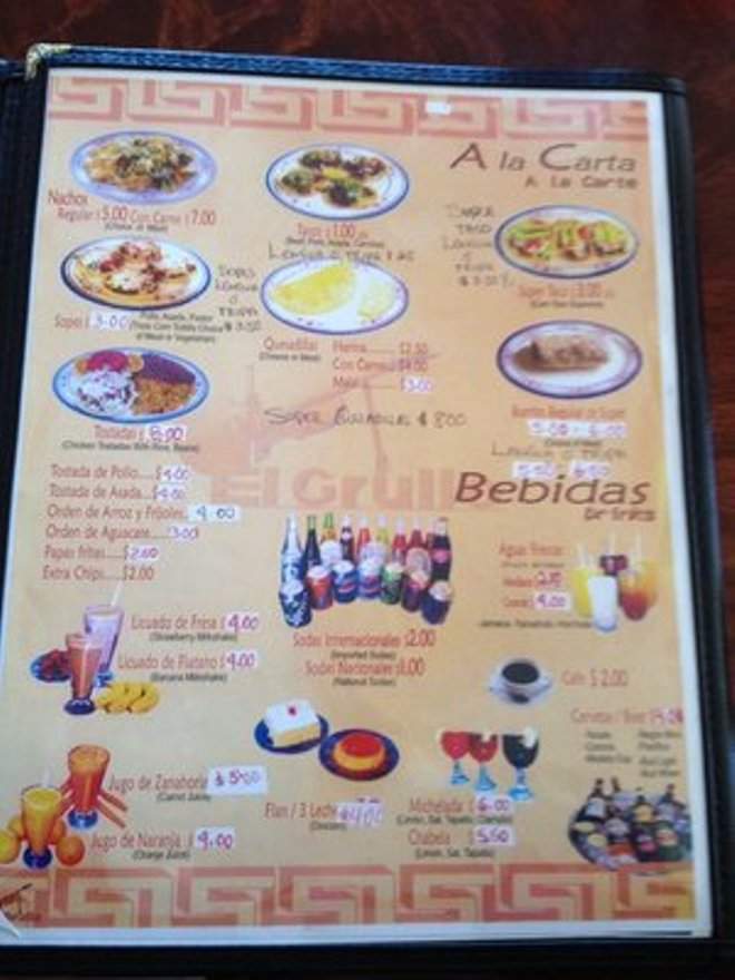 El Grullo Taqueria - San Jose, CA menu_pic