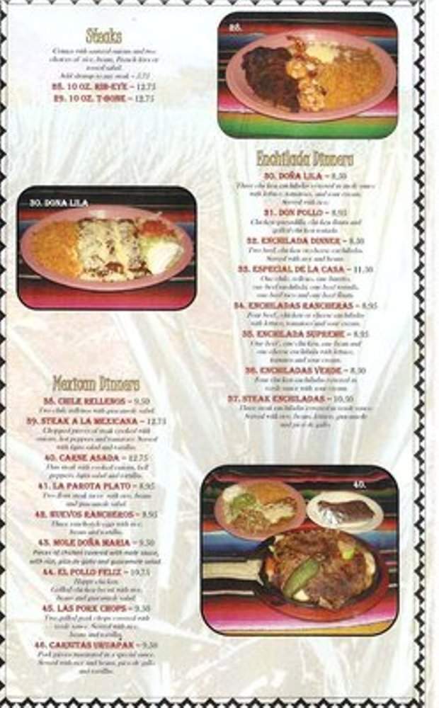 El Patron - Deatsville, AL menu_pic