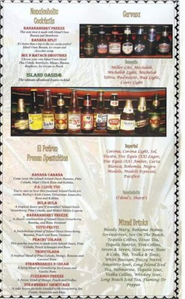 El Patron - Deatsville, AL menu_pic