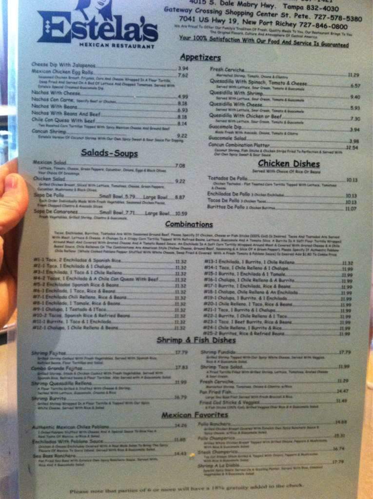 new port richey mexican restaurants