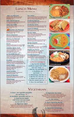 El Rodeo - South Portland, ME menu_pic