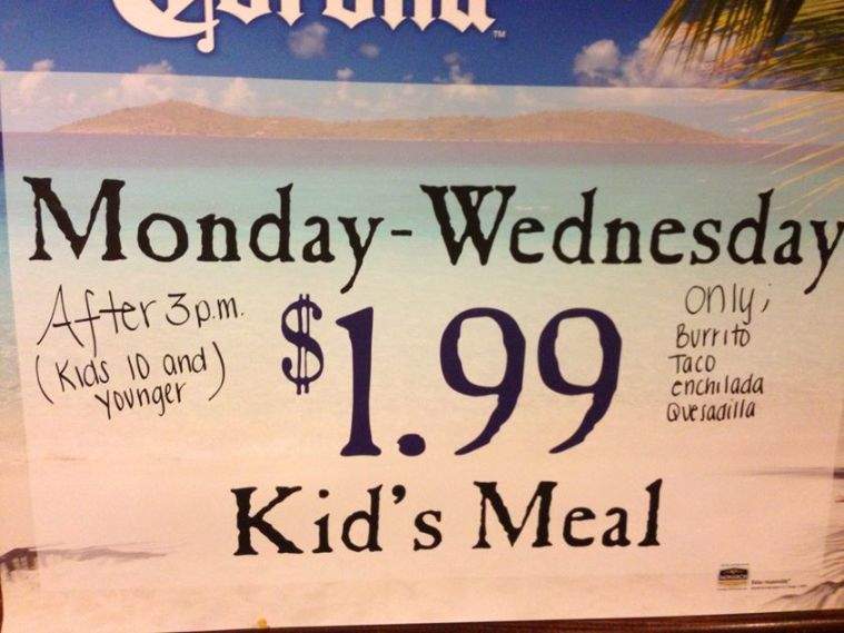El Torito - Franklin, IN menu_pic