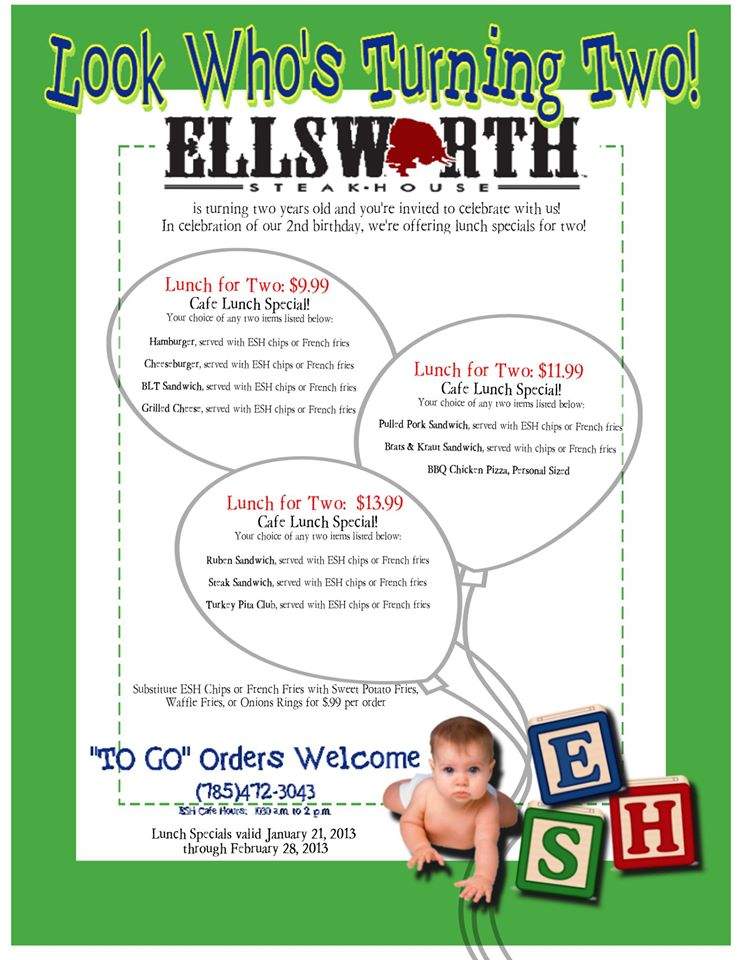 Ellsworth Steak House - Ellsworth, KS menu_pic