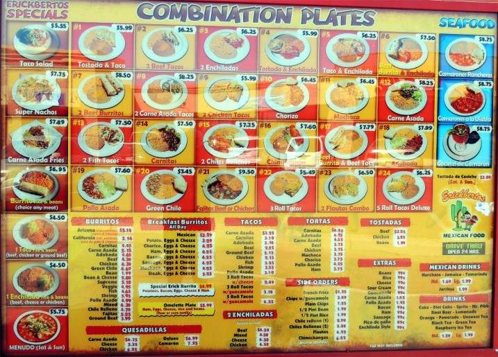 /380209338/Erickbertos-Apache-Menu-Junction-AZ - Apache Junction, AZ