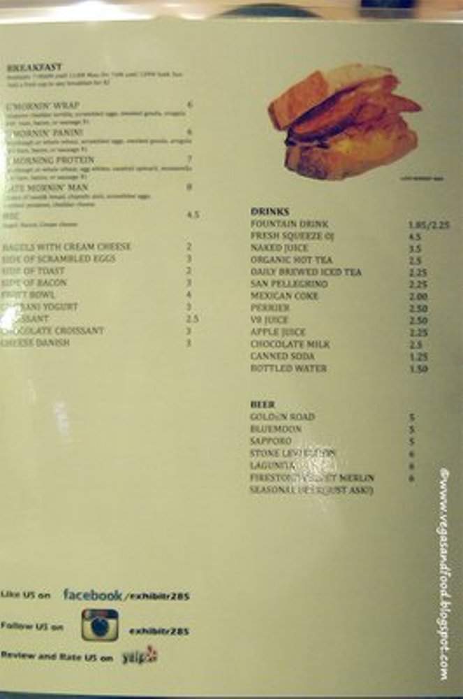 Exhibit R - Pasadena, CA menu_pic