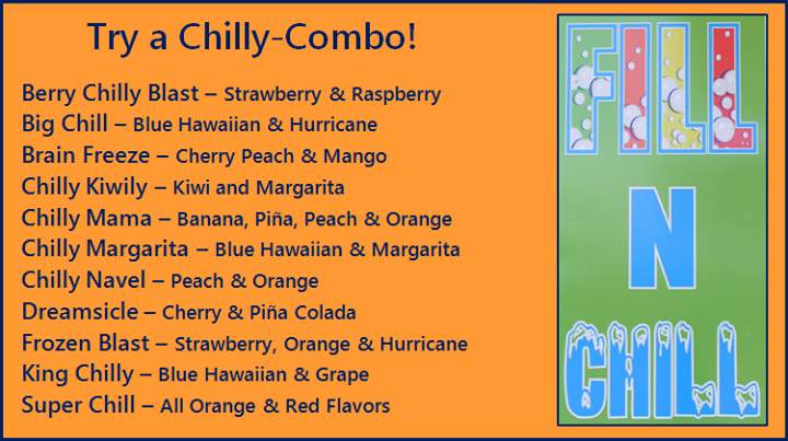 Fill N' Chill - Wichita Falls, TX menu_pic