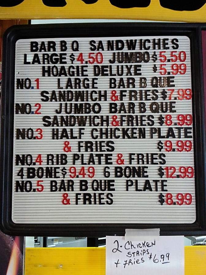 Fireside Grill BBQ - Spencer, TN menu_pic
