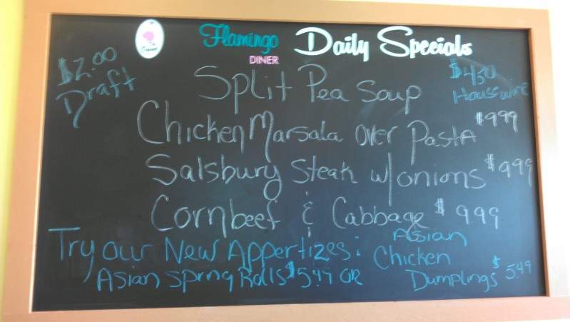 Flamingo Diner - Stuart, FL menu_pic