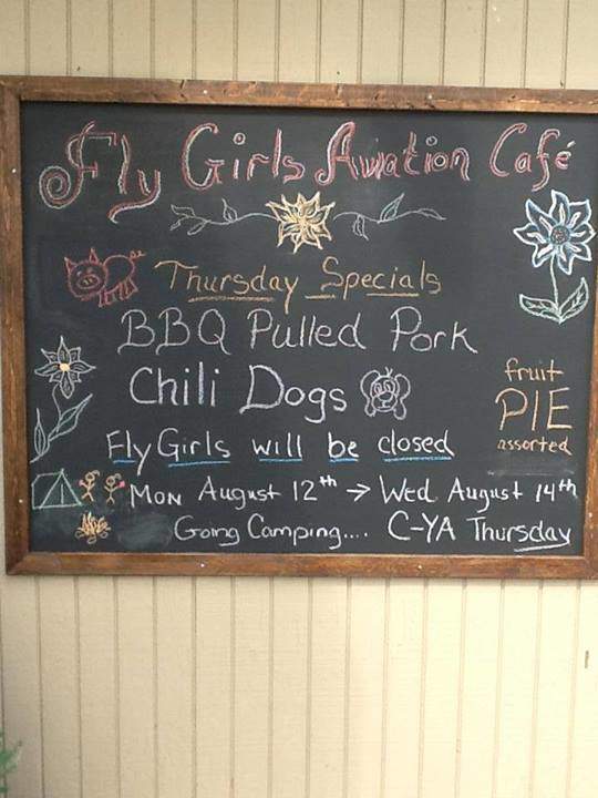 Fly Girls Cafe - Beaver Falls, PA menu_pic