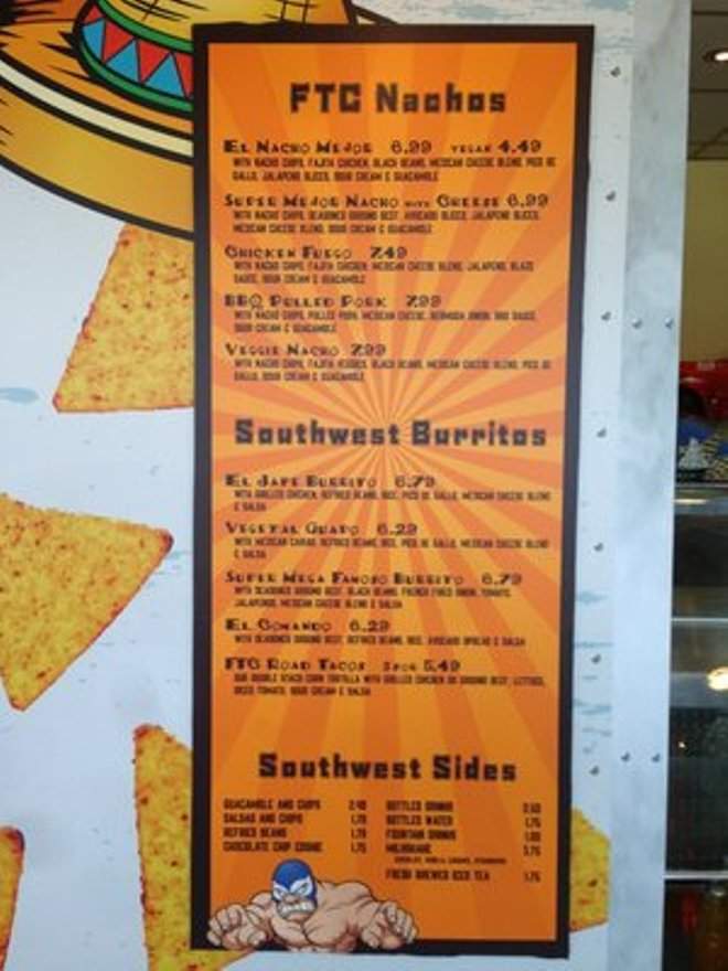 Foodtuck Cafe - Berkley, MI menu_pic