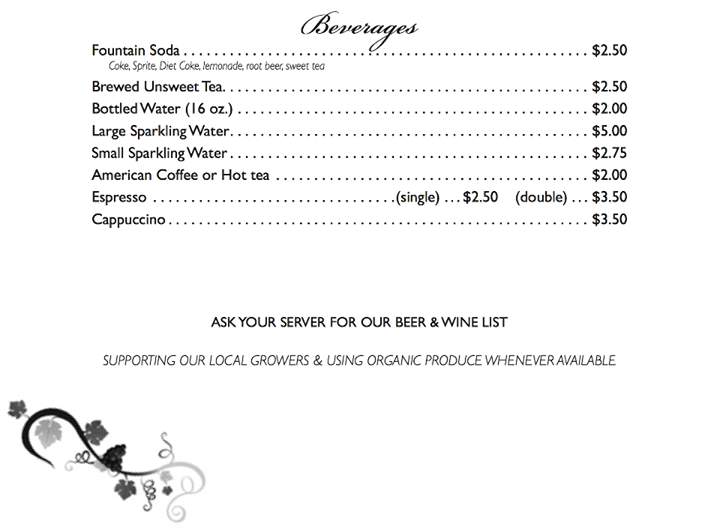 Francesca's Pizza and Wine Bar - Royal Palm Beach, FL menu_pic