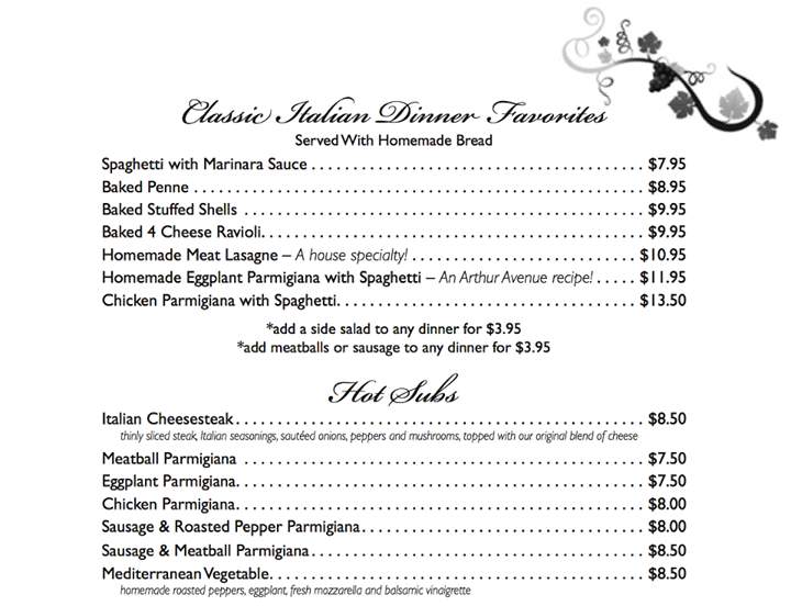 Francesca's Pizza and Wine Bar - Royal Palm Beach, FL menu_pic