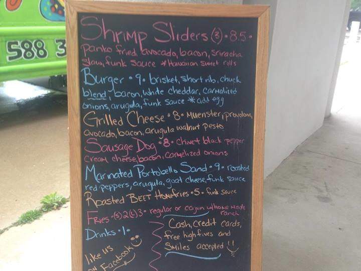 Funkadelic Food Truck - Jacksonville Beach, FL menu_pic