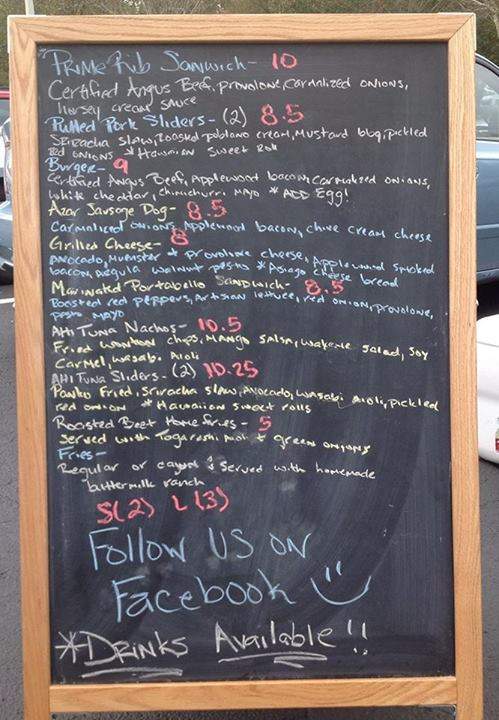 Funkadelic Food Truck - Jacksonville Beach, FL menu_pic