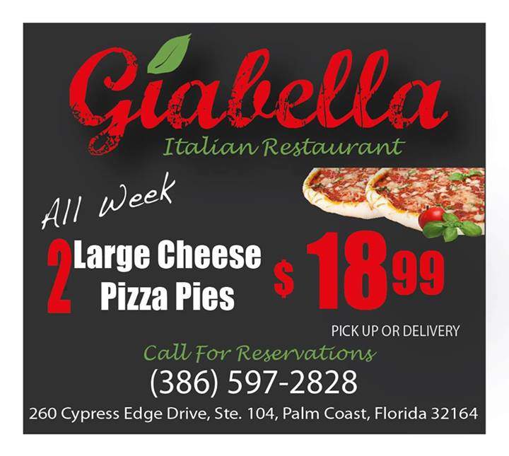 Giabella Fine Italian Cuisine - Palm Coast, FL menu_pic