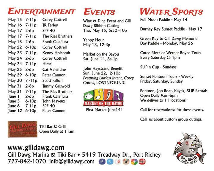 Gill Dawg - Port Richey, FL menu_pic