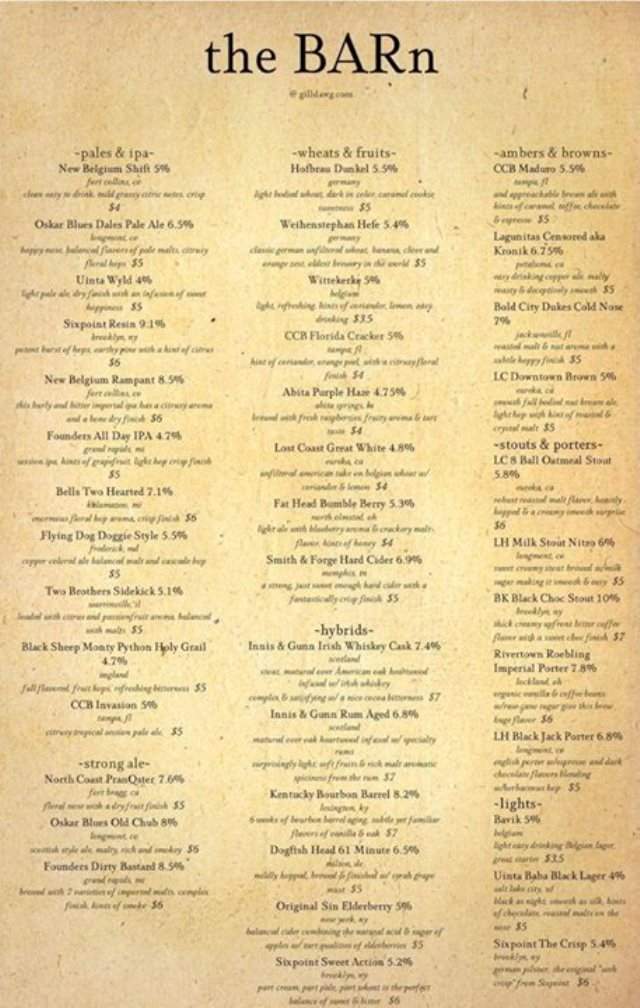 Gill Dawg - Port Richey, FL menu_pic