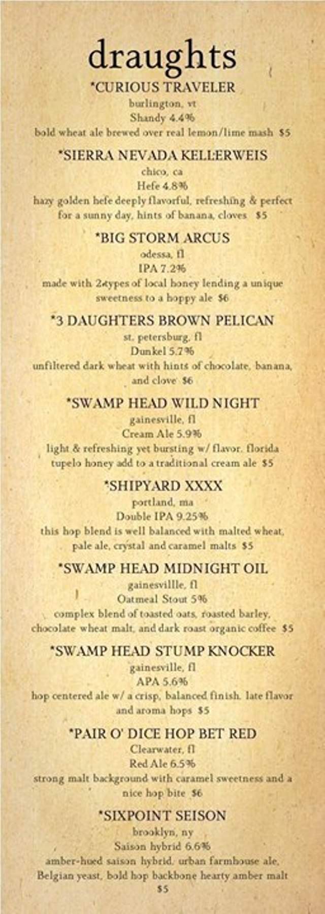 Gill Dawg - Port Richey, FL menu_pic