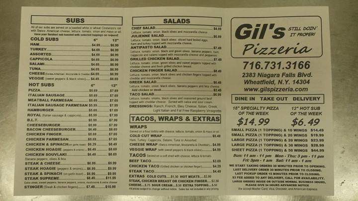 /380211368/Gils-Pizzeria-Niagara-Falls-NY - Niagara Falls, NY