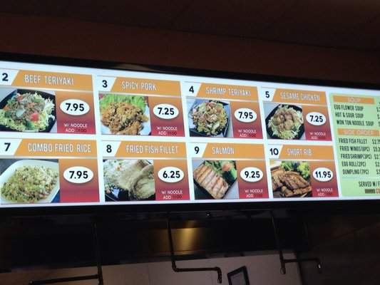 GoGi Teriyaki Noodle & Grill - Dallas, TX menu_pic