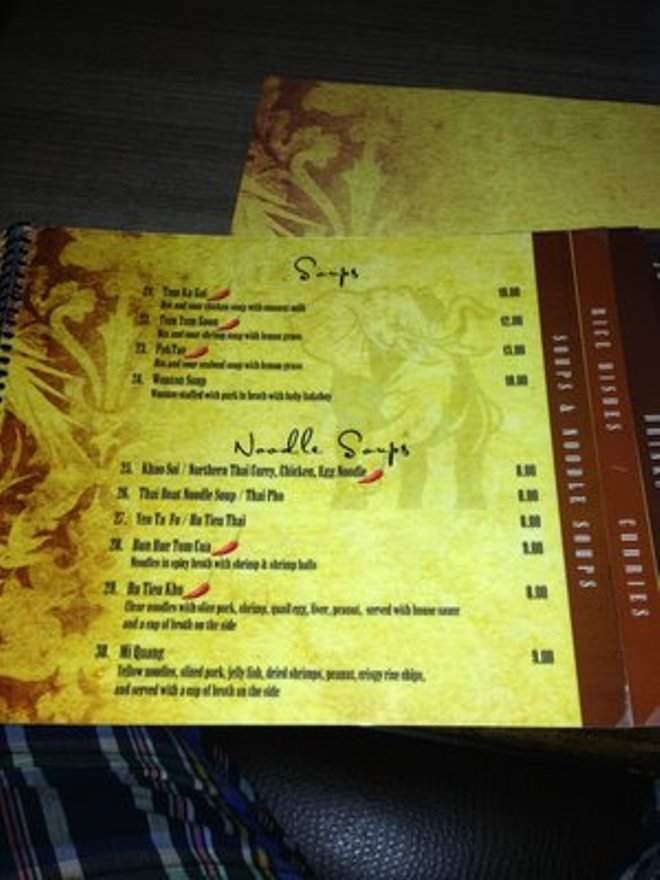 Golden Elephant - Westminster, CA menu_pic